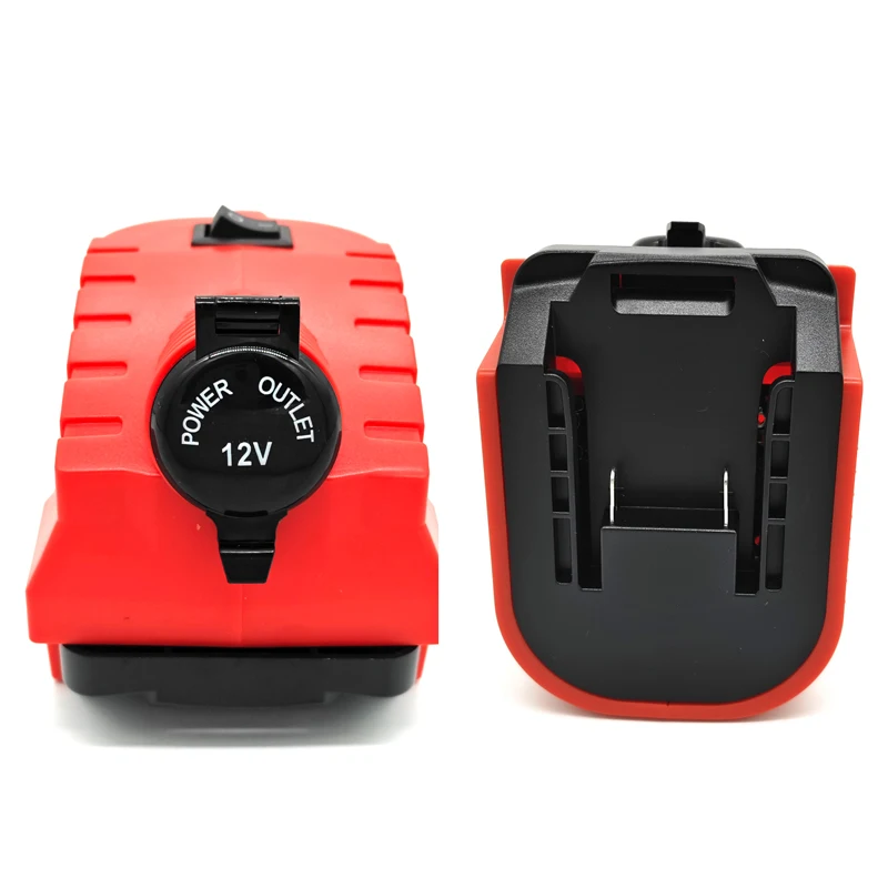 20V To 18V Step-down Converter Portable Battery Inverter with Cigarette Lighter Plug for Parkside 20V Li-ion Battery for Camping