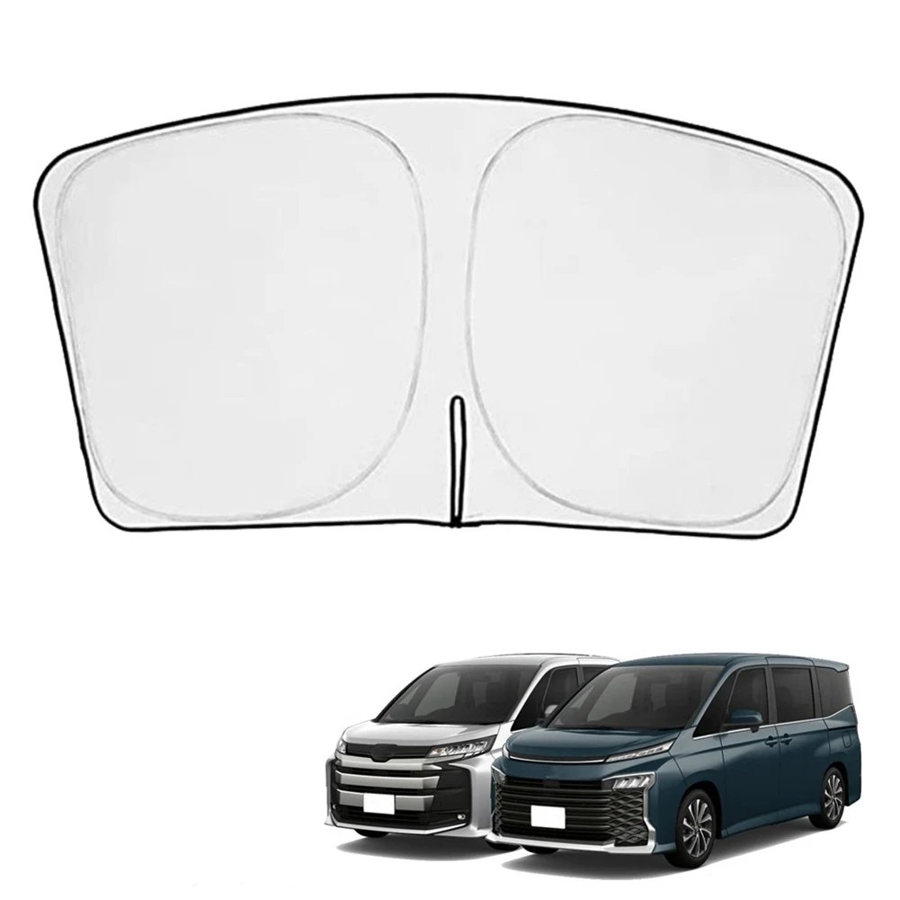 Car Windshield Sun Shade Blocks UV Rays Sun Visor Protector Foldable Sunshade for Toyota Noah Voxy 90 Series