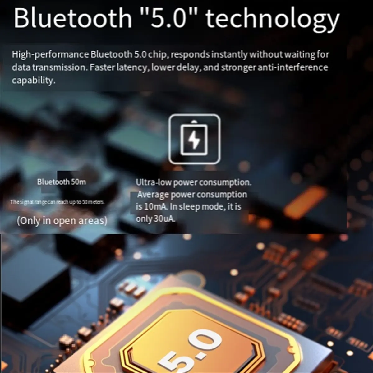 

*ESTR WT9011DCL-BT50 Bluetooth 5.0 Accelerometer Gyroscope Electronic Compass and 50m Range Magnetometer Sensor