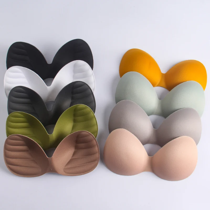 Swimsuit Padding Inserts Women Clothes Accessories Foam Triangle Sponge Pads Chest Cups Breast Inserts Chest Pad Bra Enhancer