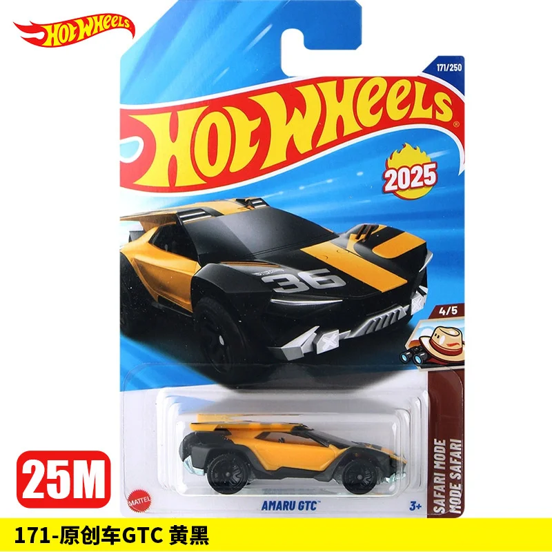 سلسلة Hot Wheels Mainline سيارة أساسية في جميع أنحاء العالم 1/64 2025 Wave M 1966 Bat Car Boat Shark Bite Mercedes Benz 500E ألعاب هدية