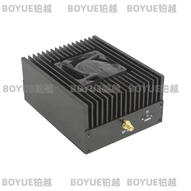 DMR Digital RF High Power Amplifier - 400-470MHz 433MHz Signal Booster for Walkie-Talkie Data Transmission Radio Station