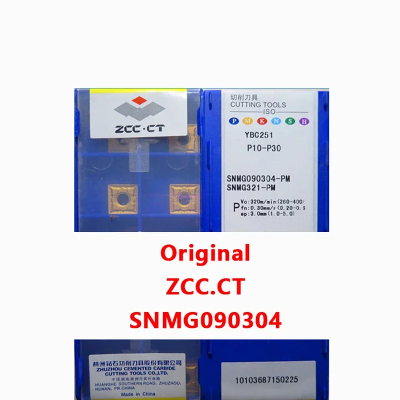 ZCCCT SNMG090304 SNMG090308 SNMG 090304 090308 Finishing Medium Drehen Hartmetall Einsätze Schneiden Werkzeug CNC Werkzeuge Drehmaschine Cutter Werkzeug