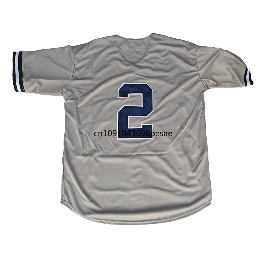 Derek Jeter Jersey America New York Retro Baseball Jerseys 42 Mariano Rivera Jersey 15 Thurman Munson Jersey Us Mens M-3XL