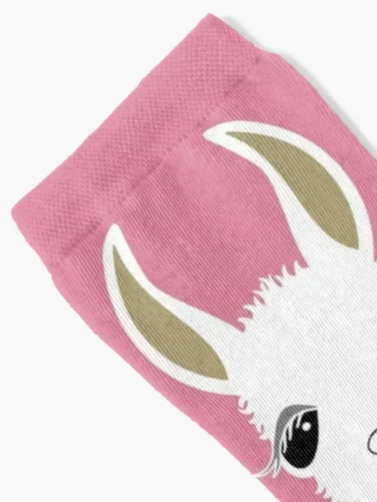 LLAMA PORTRAIT #5 Socks Rugby christmass gift Socks Women Men's