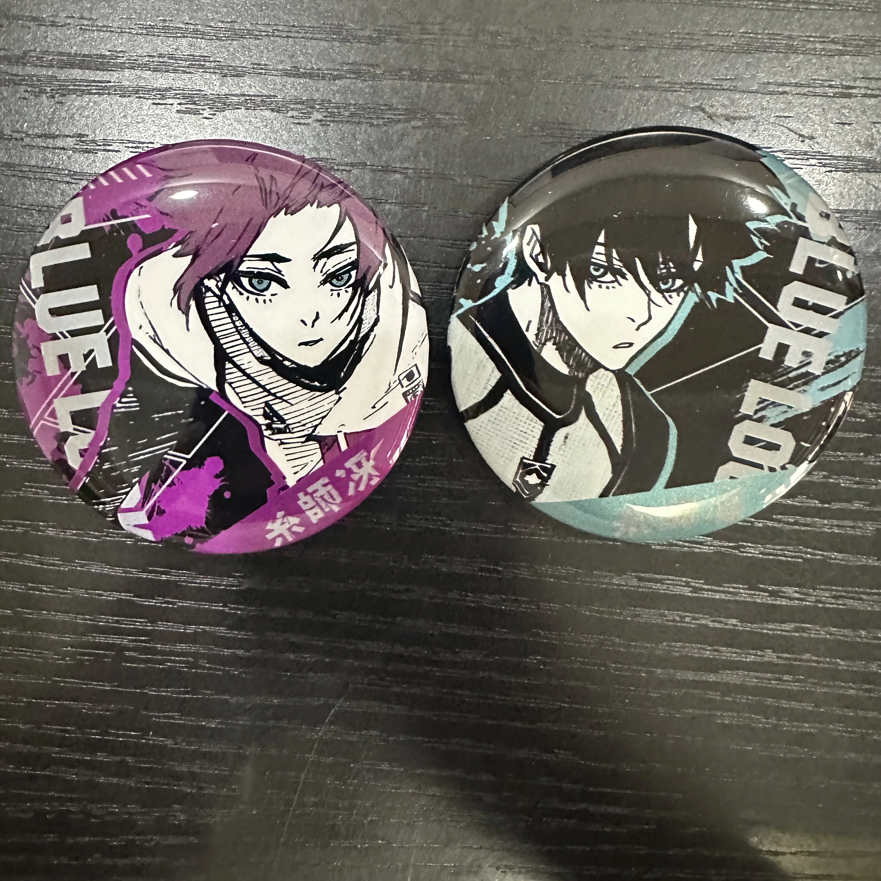 Japan Anime BLUE LOCK Figures Itoshi Sae Rin Itoshi Nagi Seishiro Cosplay Metal Badge Bag Pins Fans Christmas Brooch Gifts