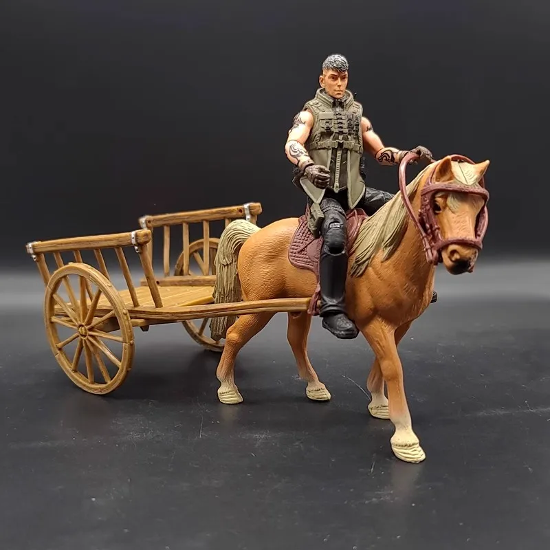 

1/18 Ancient Soldier Scene Prop Accessories Horse Carriage Model Toy Fit 3.75'' Action Figure Body In Stock