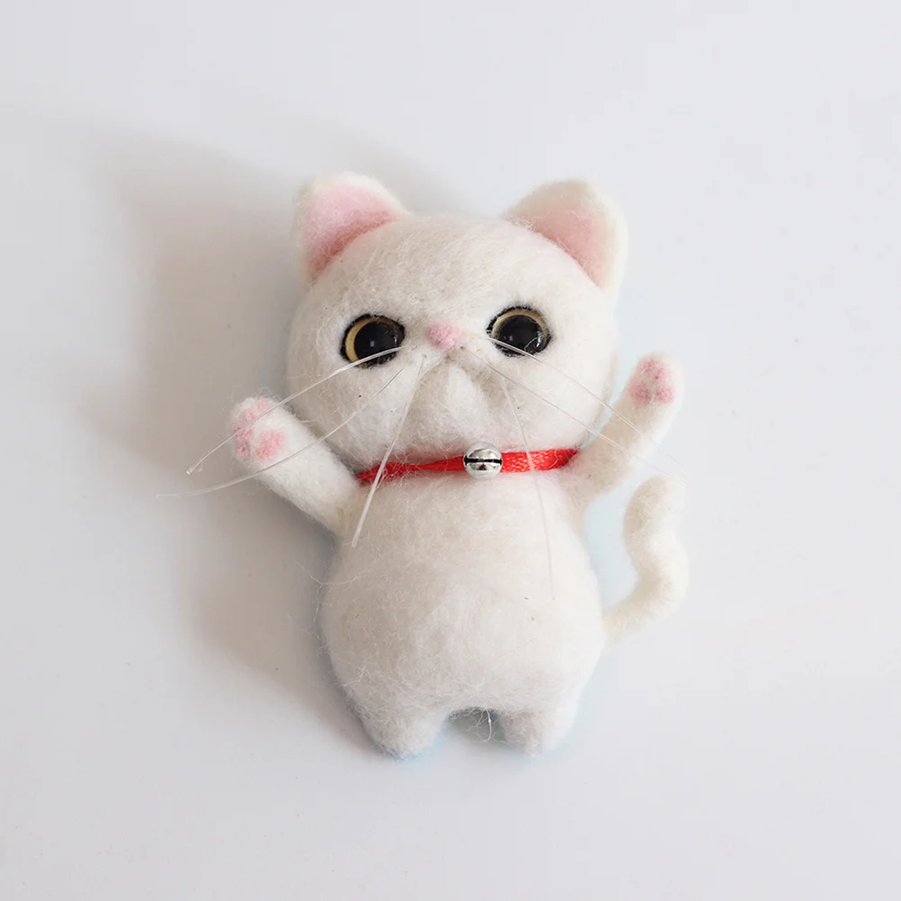 

1Set DIY Wool Felt Kit Needle Felting Materials for Kids Adults Creative Craft Making Handmade Felting Kit with Complete Tools