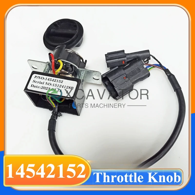 

VOE14542152 14542152 Throttle Knob Switch Dial Fuel Button for EC210BLC EC240BLC EC290BLC EC360BLC EC460BLC Excavator