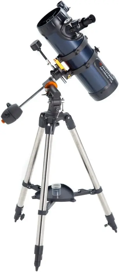 Telescope Reflector Telescope for Beginners Fully-Coated Glass Optics Adjustable-Height Tripod Bonus Astronomy Software Package