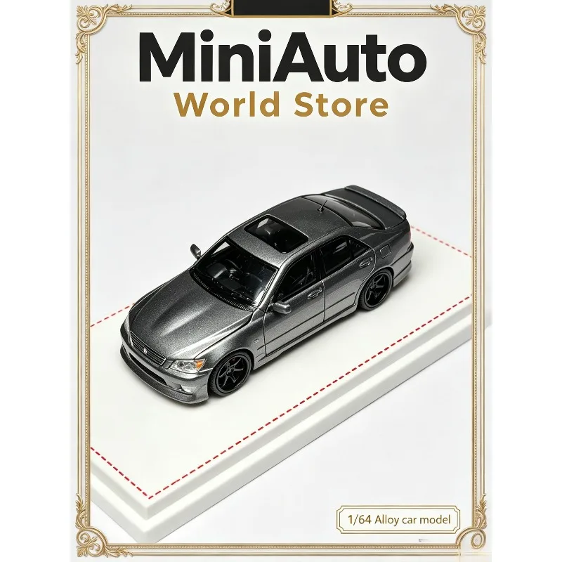 FH 1:64 Alloy Toyota Altezza Ground Shark RS200 SXE10 Front Cover Openable Alloy Car Model
