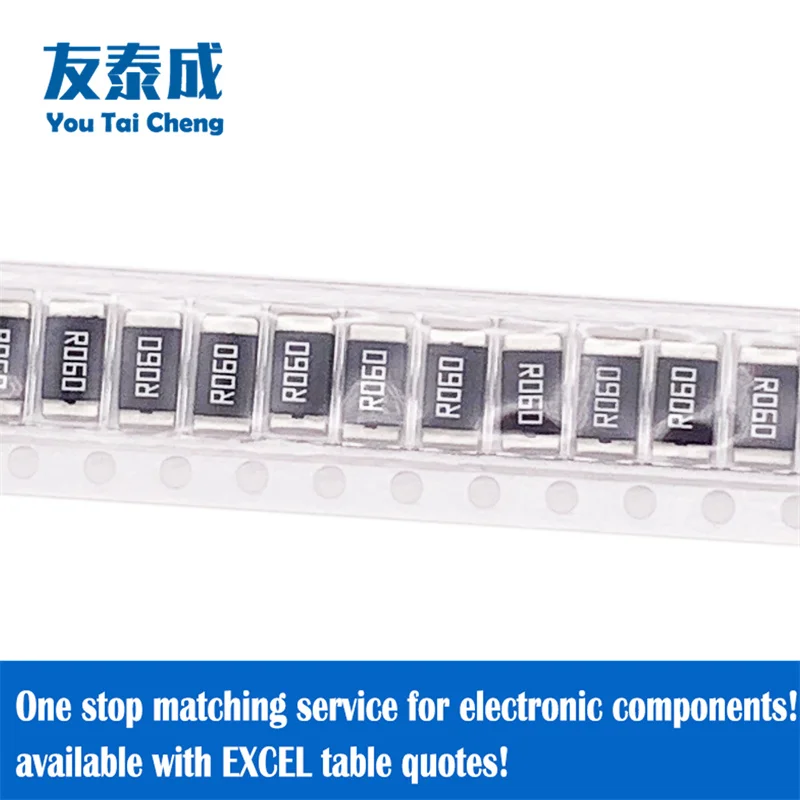 20PCS Metal Alloy Low-Resistance Resistor/Splitting resistor 2512(1W,2W,3W)  ±5% 0.06R(60mΩ) 0.062R(62mΩ) 0.068ohm(68mR)