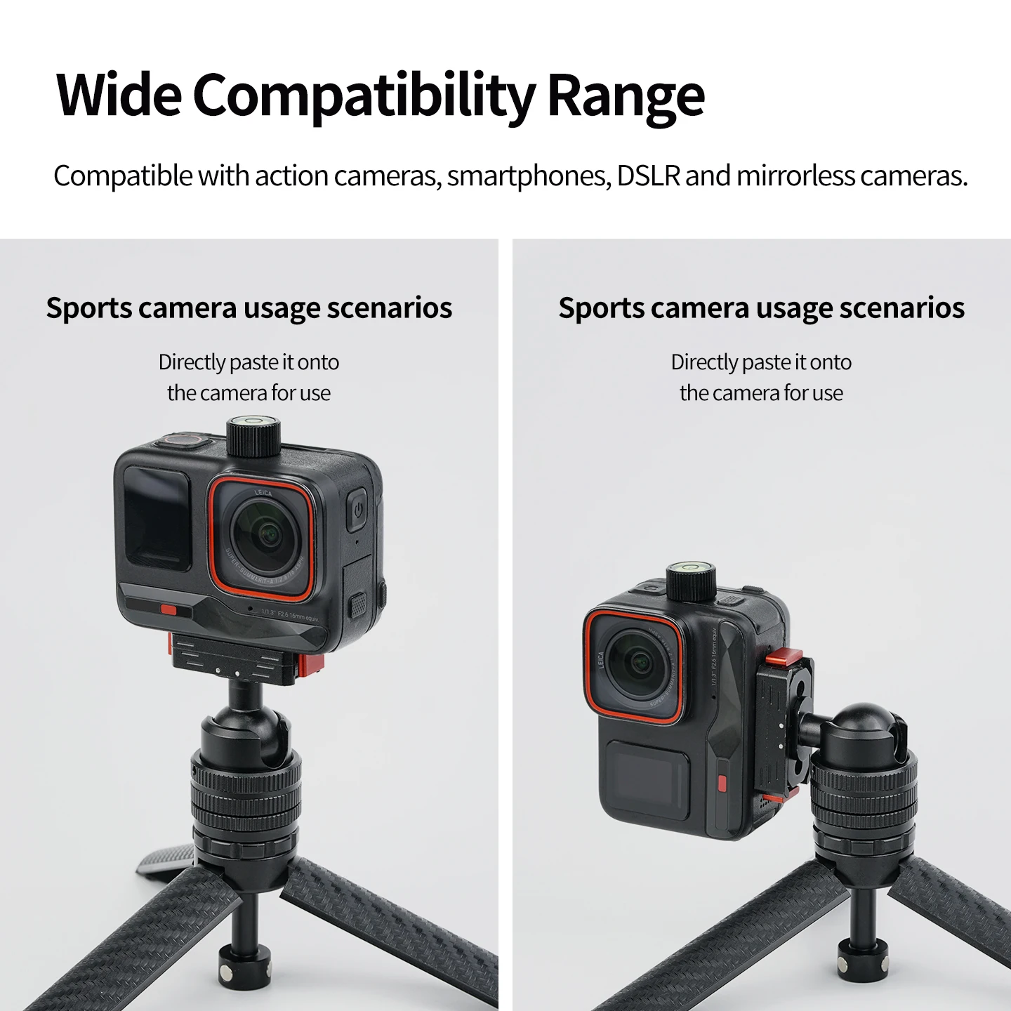 Multifunktionale Mini-Wasserwaage Hochpräzise Aluminium-Wasserwaage für Action-Kameras, DSLR-Kameras, Mobiltelefone und Fotografieausrüstung – Detail 6