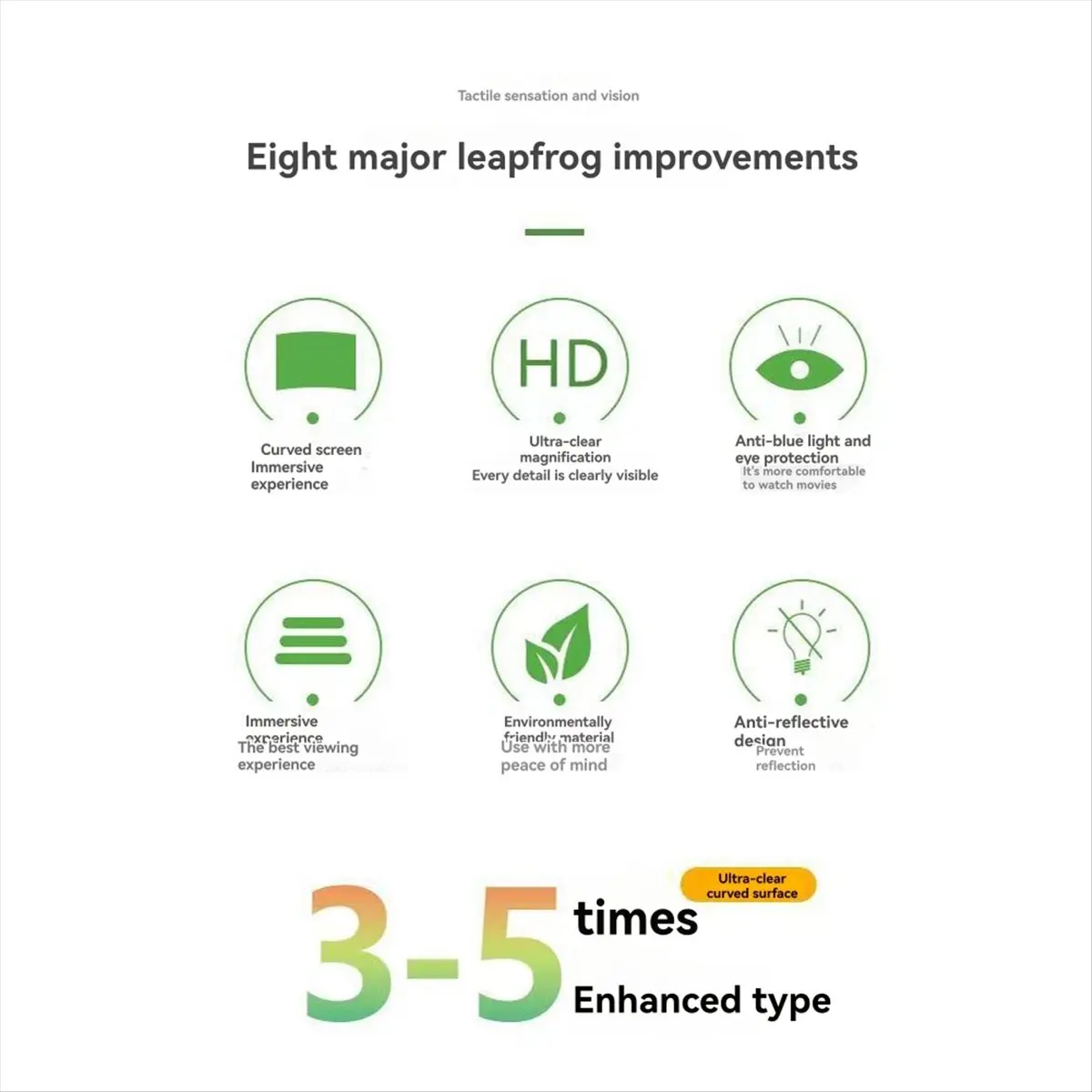 (ABKM) Curved Screen Mobile Phone Screen Amplifier with Suction Cup Desktop Lazy Stand HD Video Magnifier Eye Protection Device