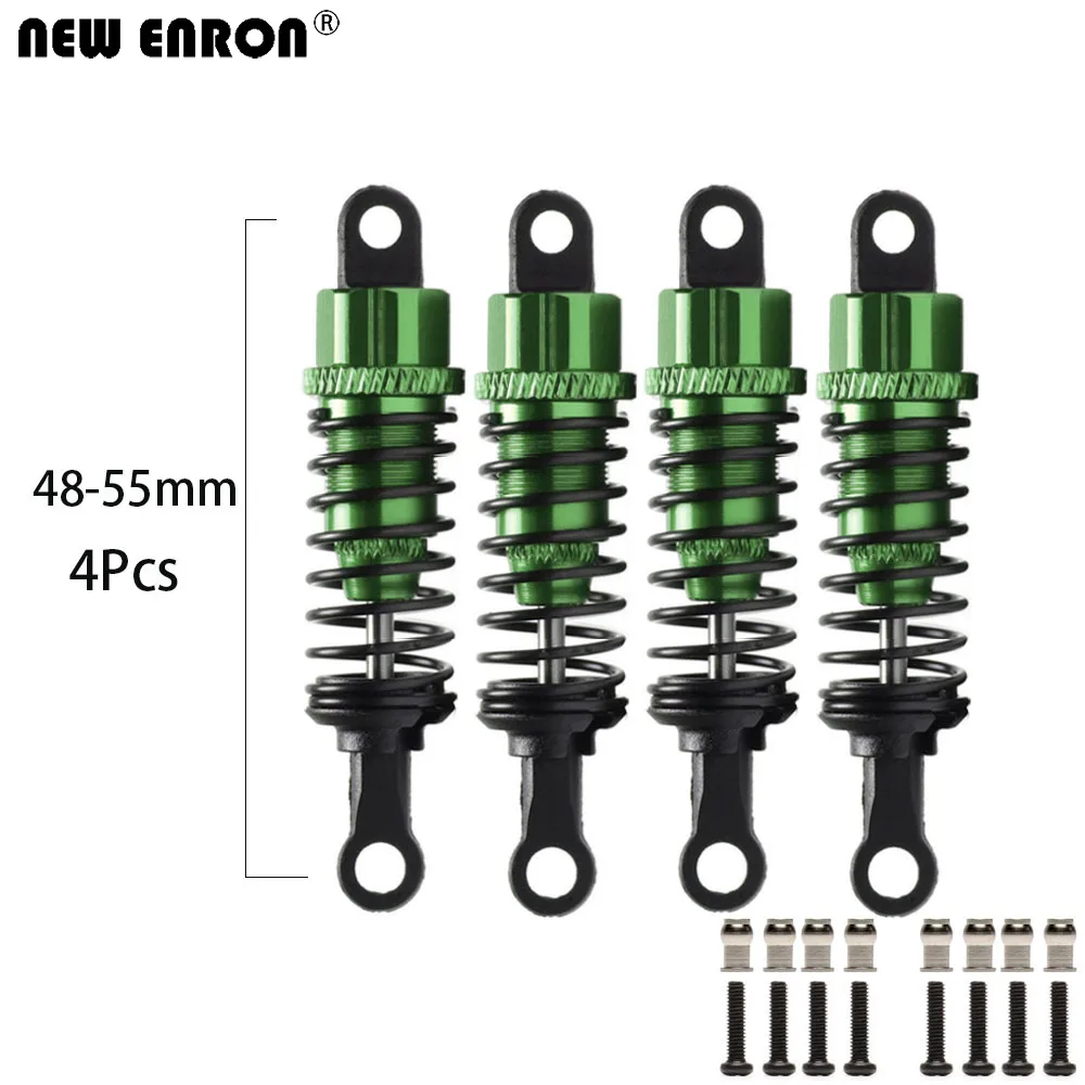 2Pc/4Pc Aluminum Alloy 48-55mm RC Damper Oil Shock Absorber For RC Car Parts 1/18 WLtoys A959 A969 A979 K929 A949-55