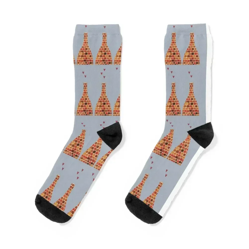 

STOKE ON TRENT: HEARTS AND KILNS Socks Children's short basketball funny gift Luxury Woman Socks Men's