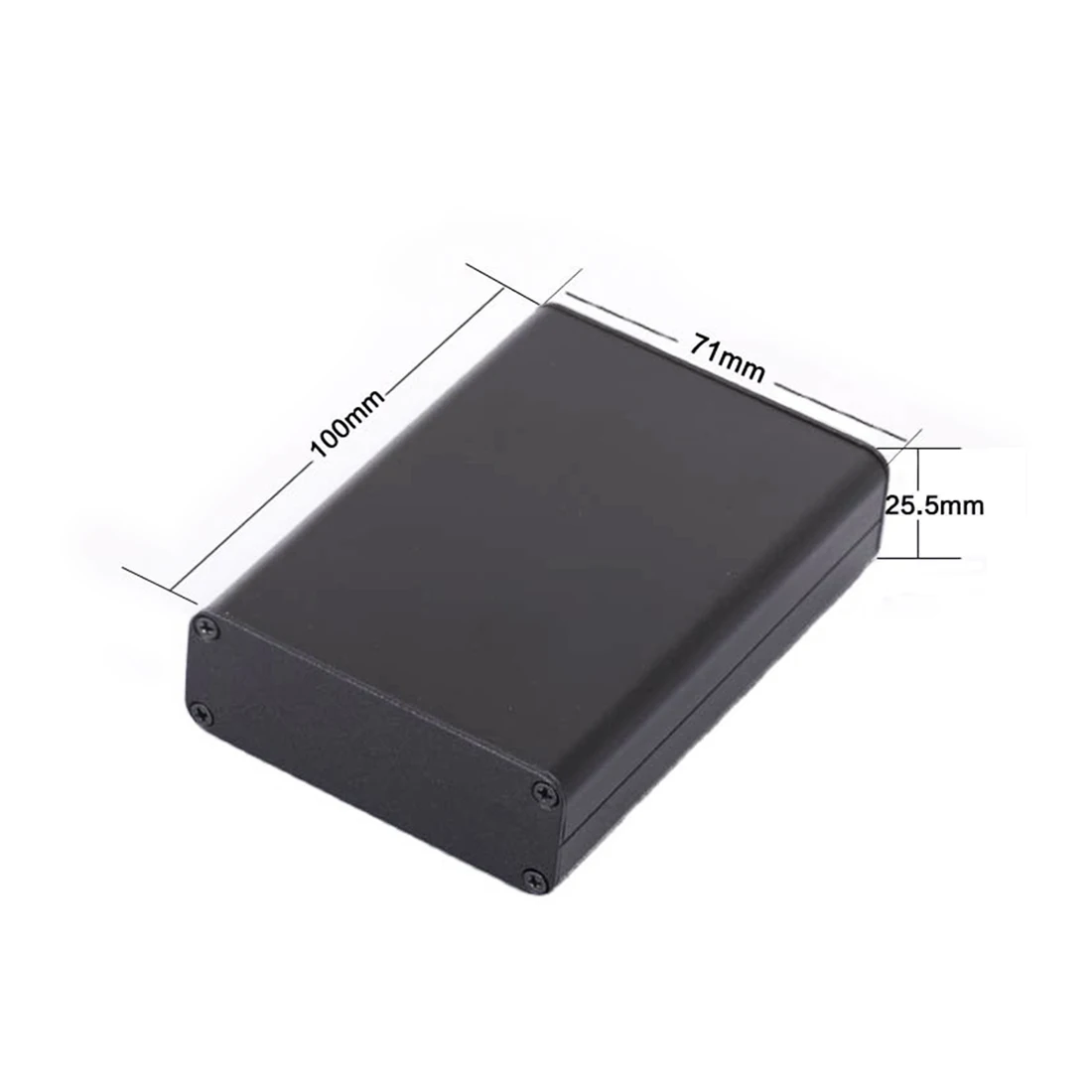 Aluminum Electric Box Case for Video Communication, Enclosure, 71x25.5x100mm, DIY
