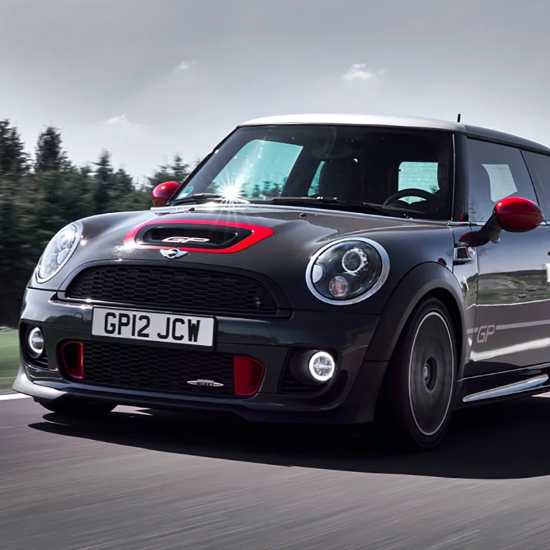 Car Front Turbo Air Intake Panel Decoration GP Sticker For BMW MINI Cooper S One D JCW R56 R57 R58 R59 Auto Exterior Accessories