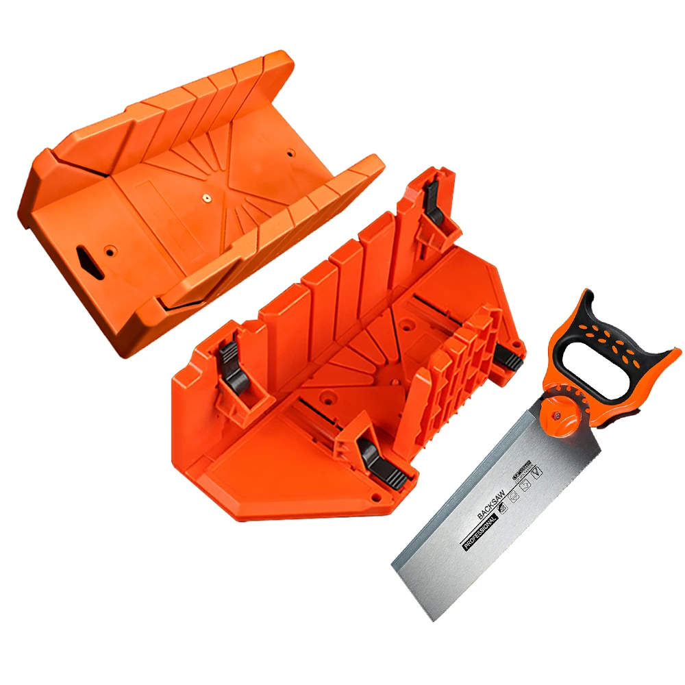 ALLSOME 22.5° 45° 90° Woodworking Mitre Saw Cabinet High Strength ABS Engineering Plastic for Angle Saw Miter Saw Miter Slot Box