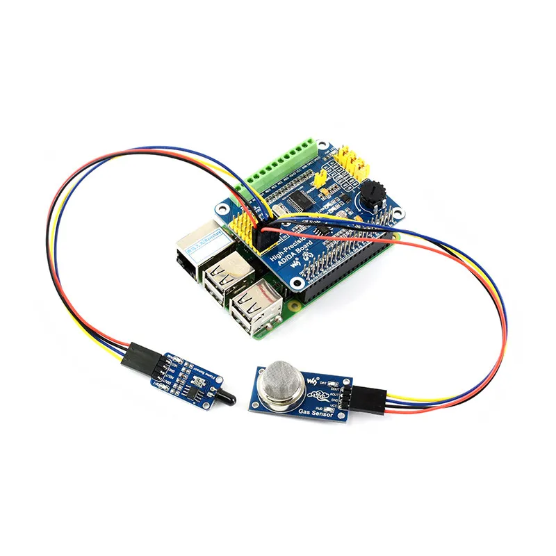 Raspberry Pi 4 generation 3b plus expansion board module high precision AD DA digital analog analog digital development board