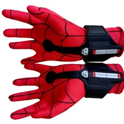 Spider-Man Web Wristband Cosplay Bracers Accessories Black Wrister Toys for Halloween Cos Suit (Unable to launch, no Glove)