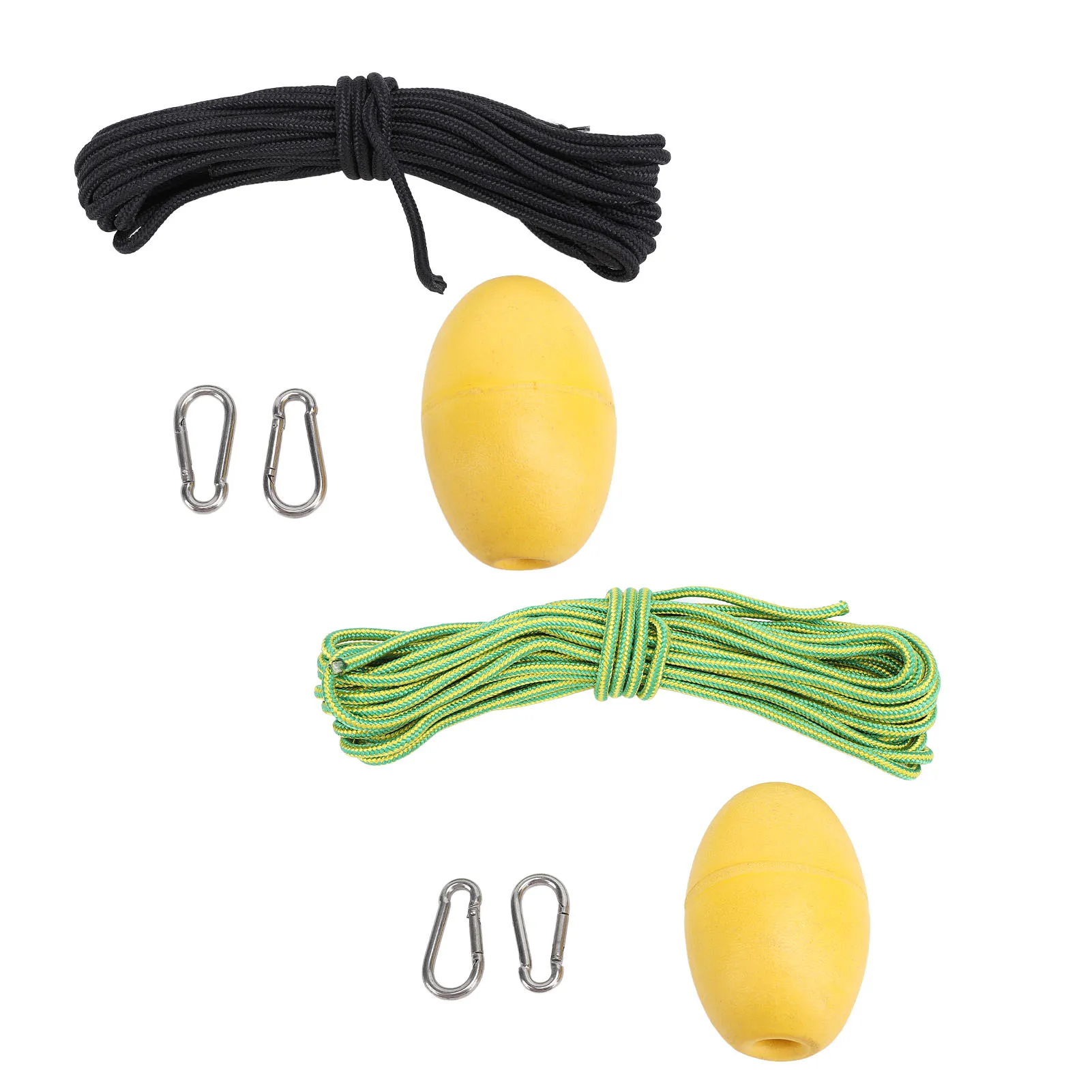 Heavy Duty Float Rope Kayak Tow Line Marker Buoy Drift Sock Harness Boat Accessories Yellow Floating Ball