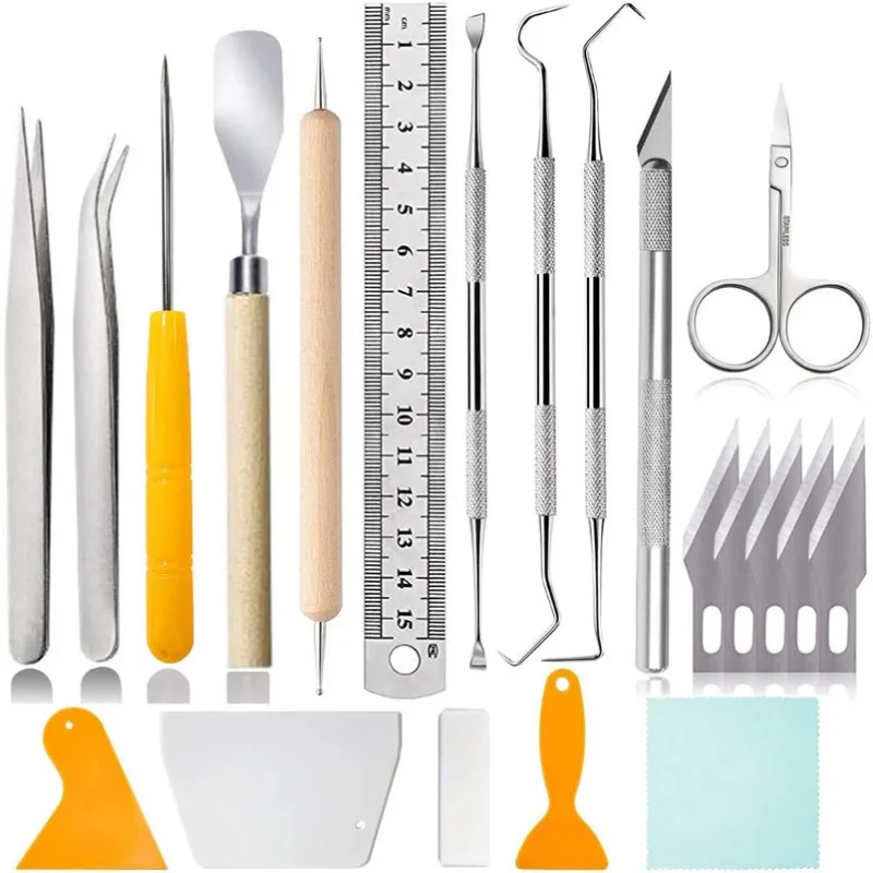 

21PCS Multi-Function Weeding Tool Kit for Vinyl Cutting and DIY Crafting