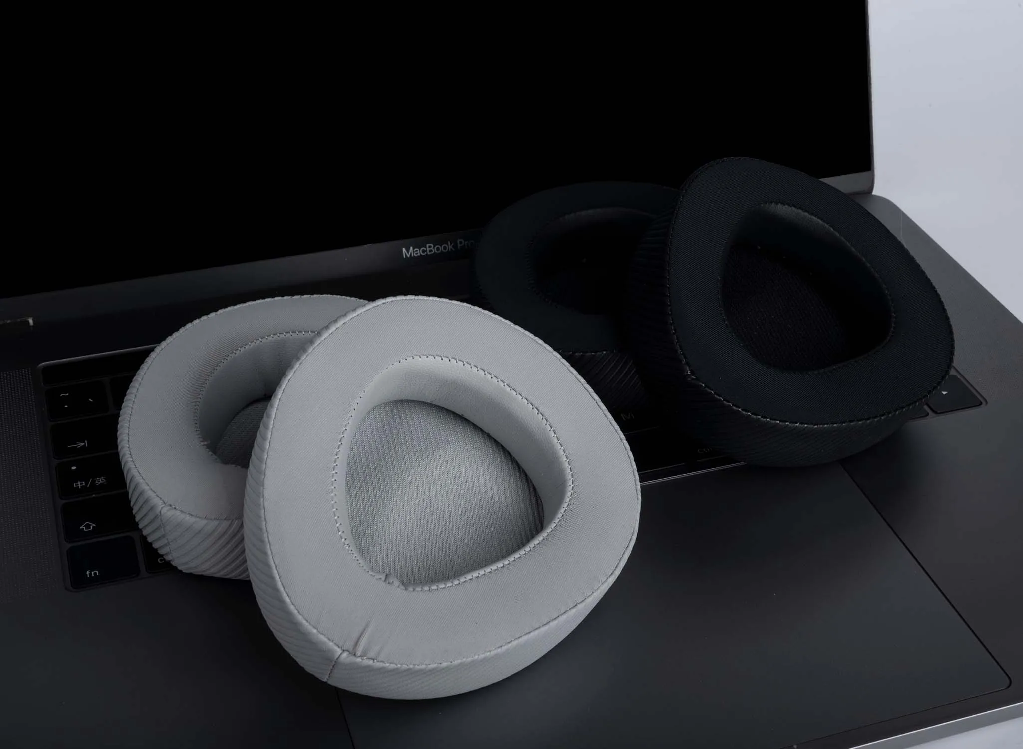 Earphone Pads for ASUS ROG Delta II Replacement Earpads Earmuffs Cloth Memory Covers Sponge Protein