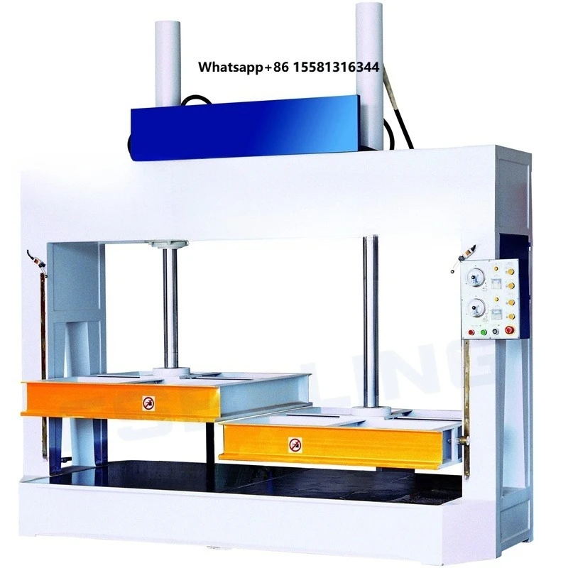 Woodworking Machinery Cold Press Fully Automatic Wooden Door Panel Press 50T
