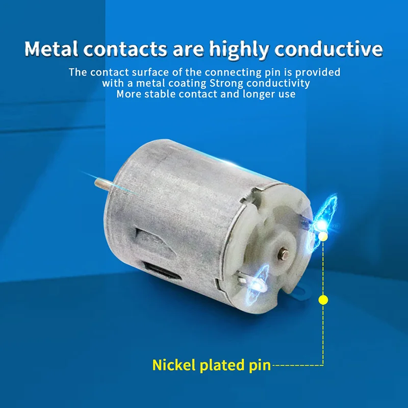 DC1.5-6V Brushless Mini DC Motor 3V 5V Micro Electric DC Motor for Toys Car Electric Boat Fan Mini Engine High Speed 5000RPM
