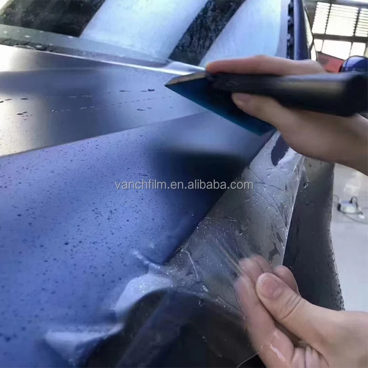 Film Pelindung Cat Mobil VANCHFILM TOP-K75Y Anti Menguning Kilap Tinggi Mewah Self Healing Anti Gores TPU Anti Pasir PPF Transparan