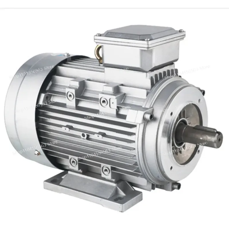 محرك حث غير متزامن ثلاثي الطور عالي الطاقة بقدرة 0.75 كيلو وات - لفات نحاسية بالكامل للاستخدام الصناعي والتجاري