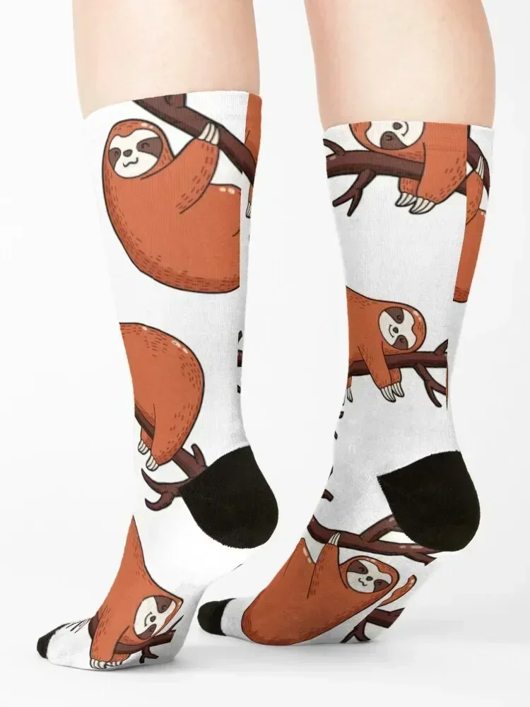 cute sloth Socks loose man hip hop Stockings Woman Socks Men's