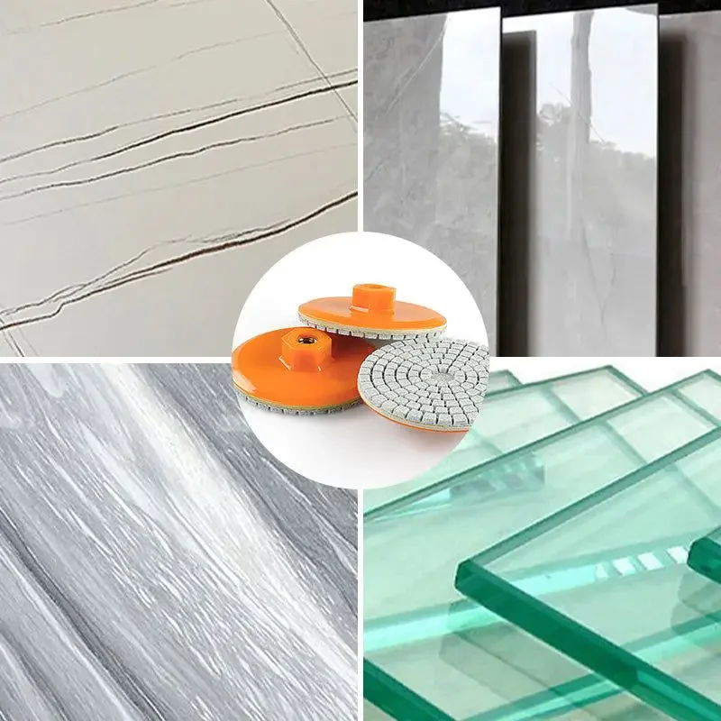 

Integrated Stone Trimming/Polishing Disc For M14 Angle Grinder Dry Polishing Marble Ceramic Tile Chamfering Grinding Edge