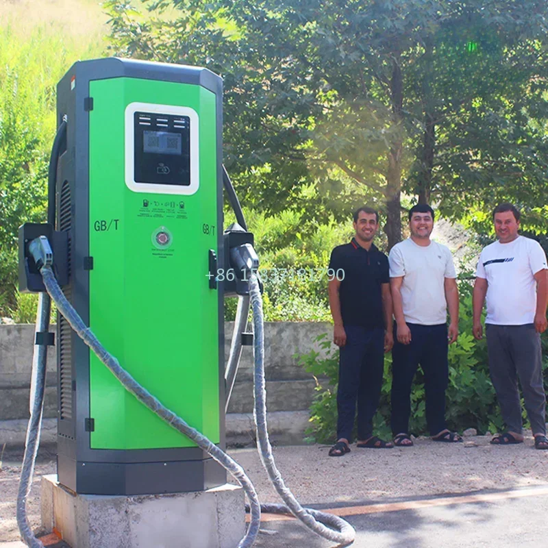 YG Supply Charging Station 60kw 380V OCPP1.6J Station Fast Charger GBT CCS1 CHAdeMO CCS2 DC Charging Station for Czech Republic