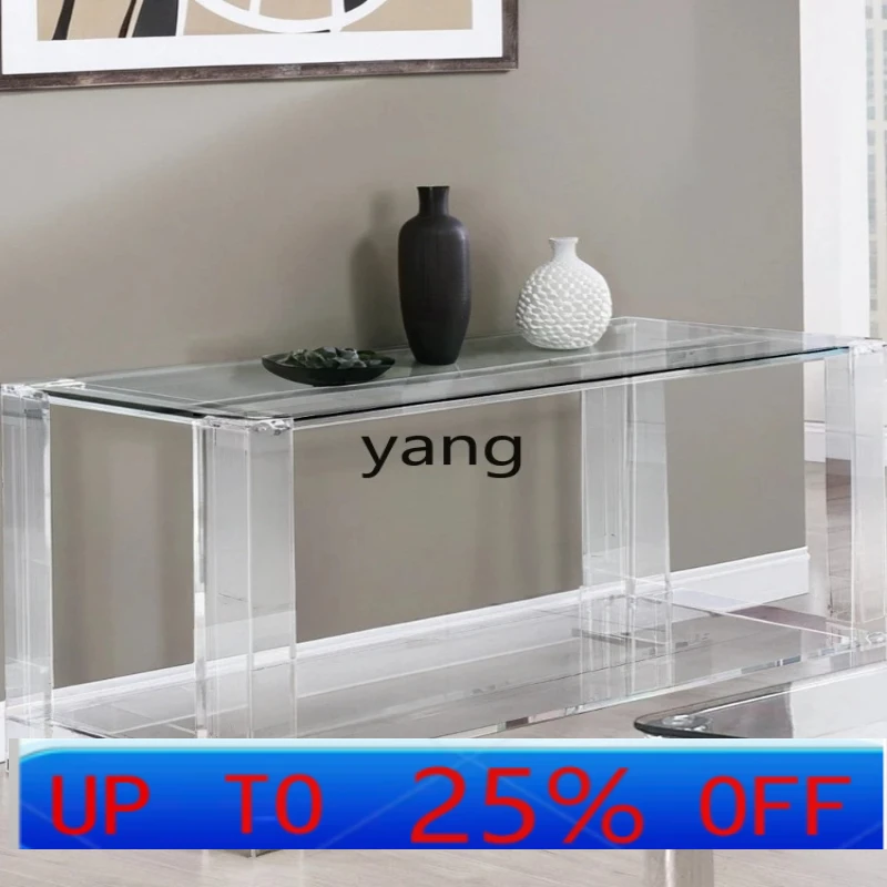 LHH acrylic wall-facing door cabinet light luxury partition small apartment simple door cabinet rack