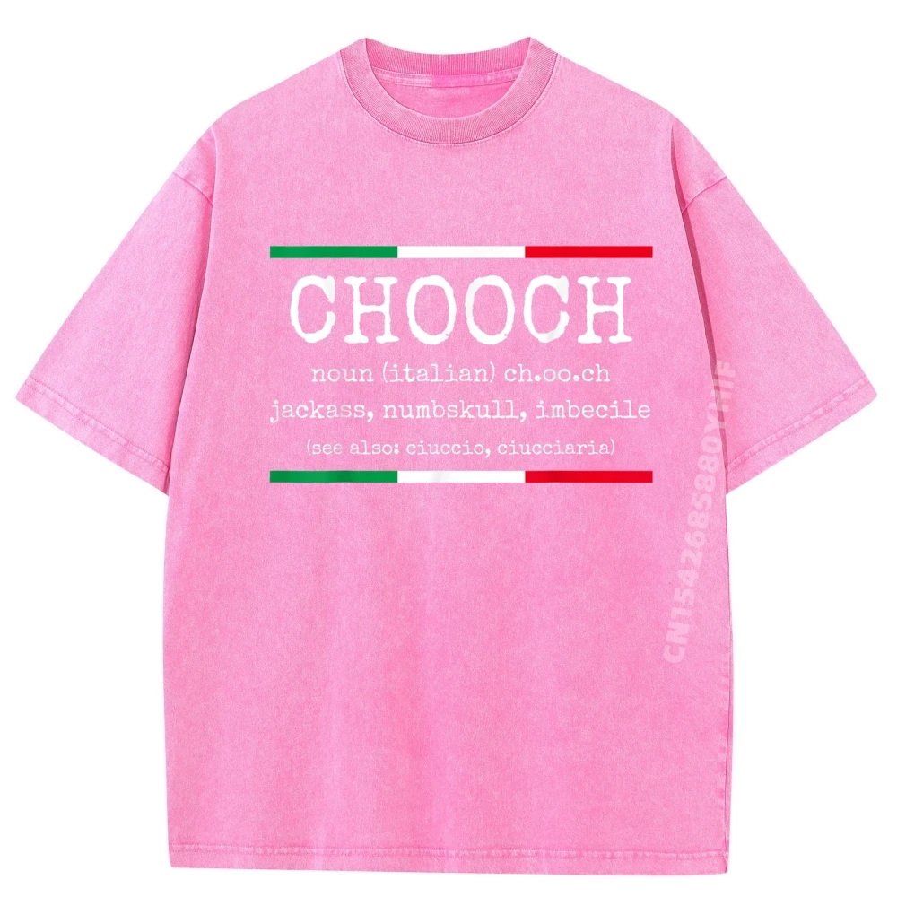 

Italian Slang Chooch Definition Italy Italia Black Printed T Shirt Graphic T-Shirt Figures Washed Shirt