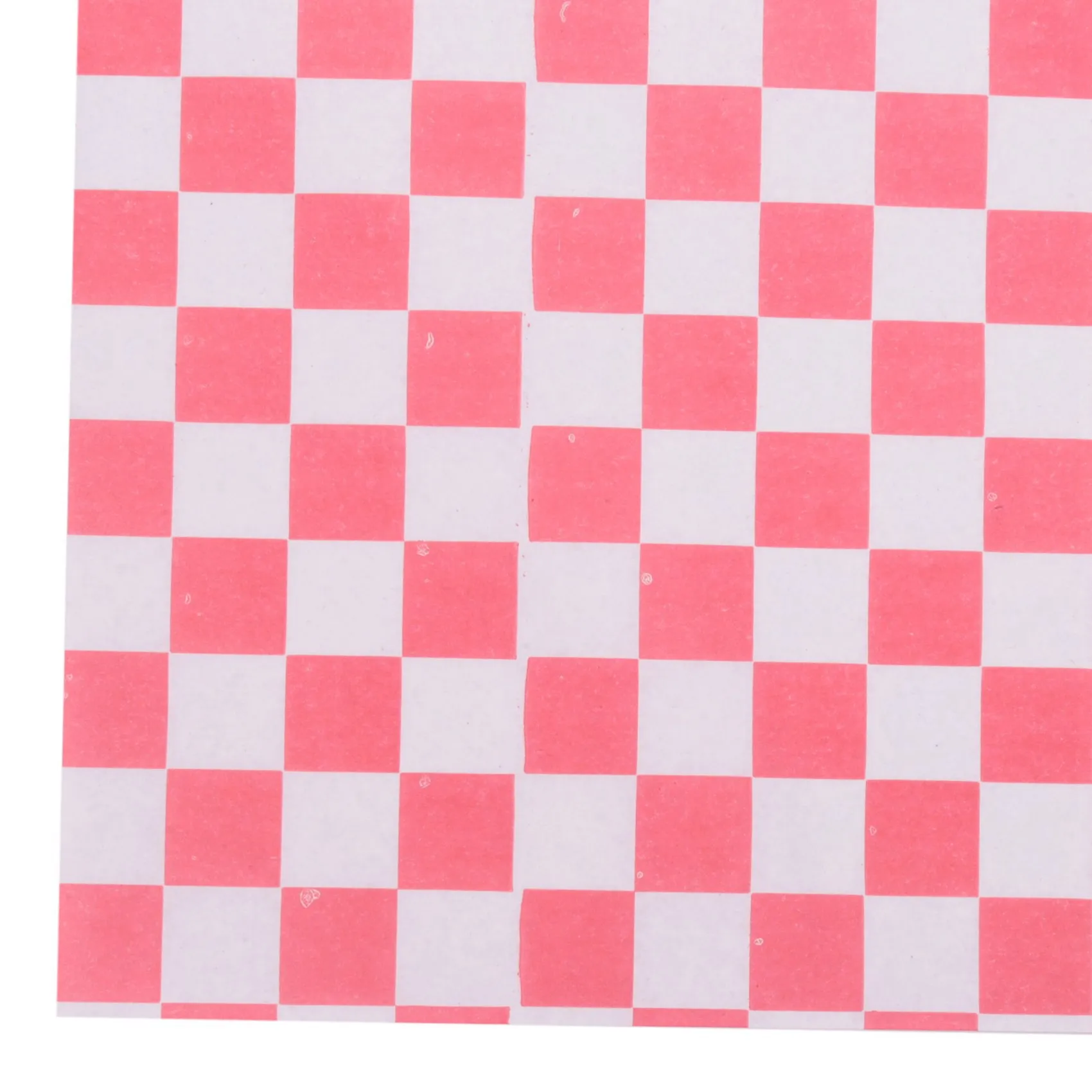 AB33-400 PCS Checkered Deli Candy Basket Liner Food Wrap Papers, Fat Repellent, Sandwich Burger Packing, Red And White