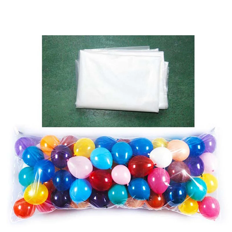 Balloon Bag Storage Bag for Transport Ballon Clear Large Big Plastic Bag Tool Birthday Wedding Graduation Disposal Storage Bag