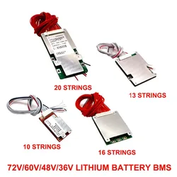 BMS 20s 16s 13s 10s 7s 60V 48v 36v 24v 14.8v 12v 7.4v 3.7v 72v DIY 18650 21700 Lithium Battery Balance IC Protection Board PCB