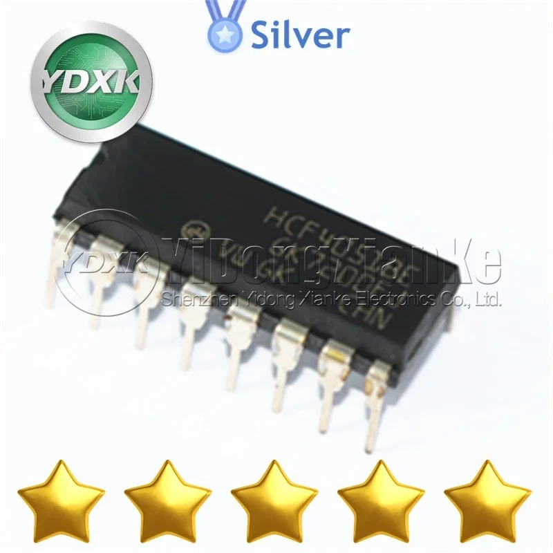HCF4051BE DIP16 Electronic Components HA16107P-E HA16108P HA3-2406-5 HA3-5340-5 HCF4046BE New Original HCF4050BE