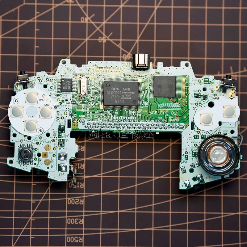 Retro DIY Modified High‑Brightness Handheld Game Console Transparent Shell Backlit Screen for Vintage Game Mod