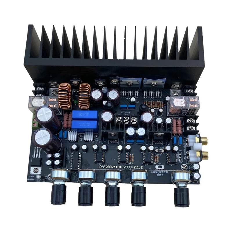 2.1 Channel HIFI Power Amplifier Board TDA7294/3 TDA7293/4 Amplifier Board Digital Amplifier Subwoofer BTL Output-A86Z