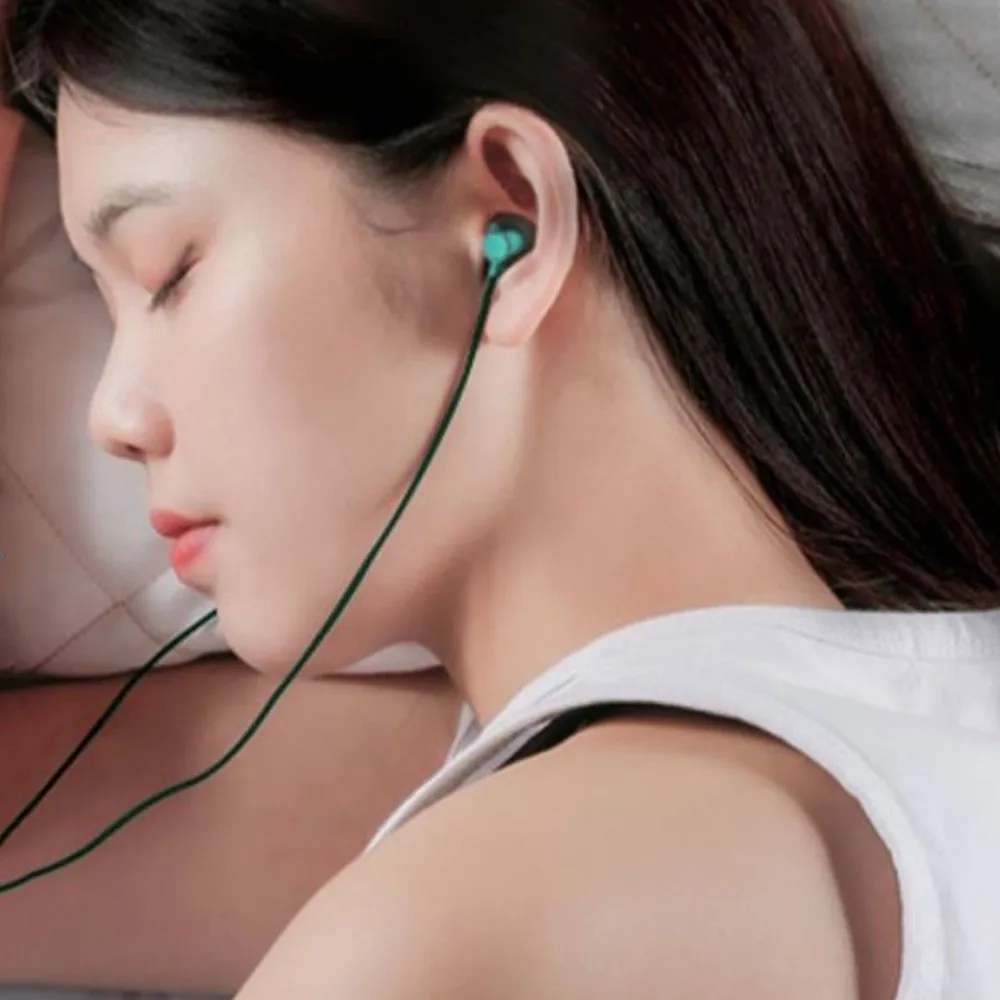 

Type C Wired Earphone HiFi Stereo Noise Cancelling in Ear Earphones Surround Bass Volume Control Wired Headset Listen To Music