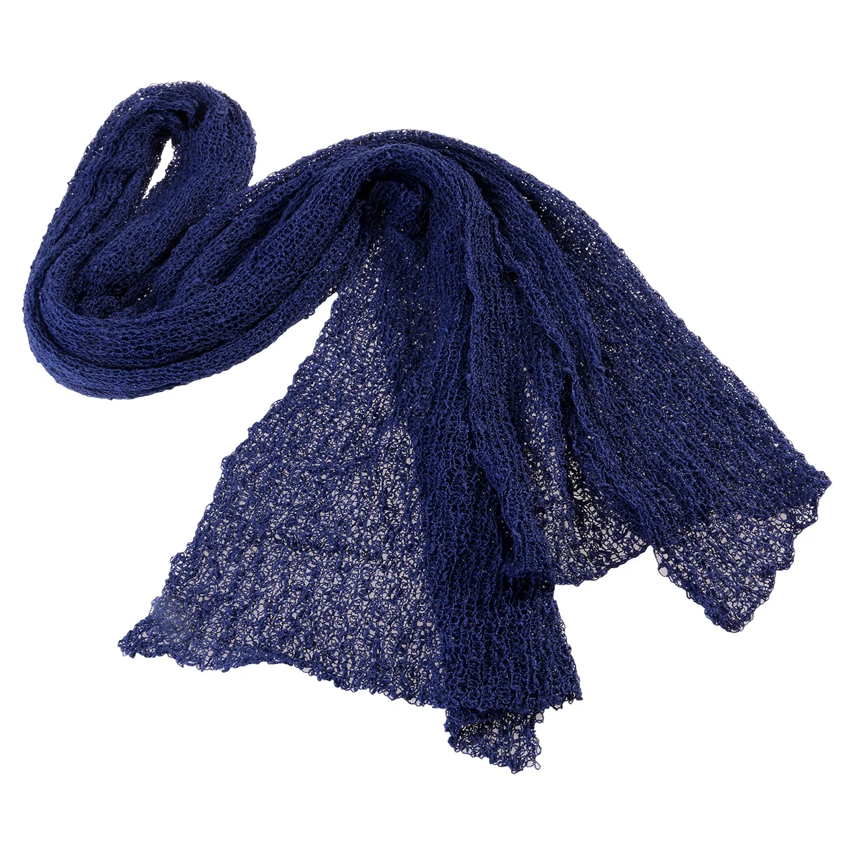 Newborn Baby Photography Props Blue Stretch Wraps Super Stretchy Knit Blanket for Swaddling Baby Wraps Photo Prop