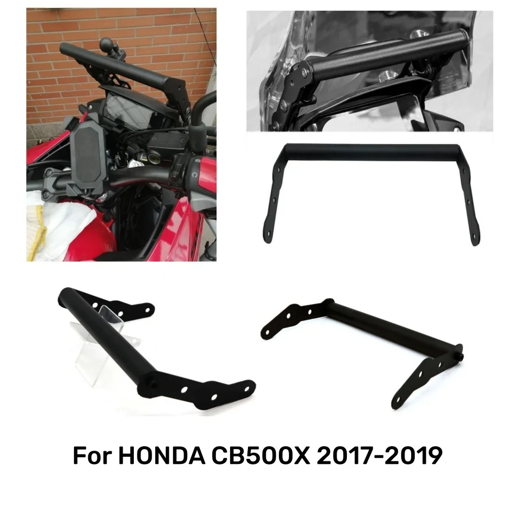 

For HONDA CB500X CB500 X CB 500X 2017 2018 2019 Motorcycle Accessories GPS SMART PHONE Navigation GPS Plate Bracket Adapt Holder
