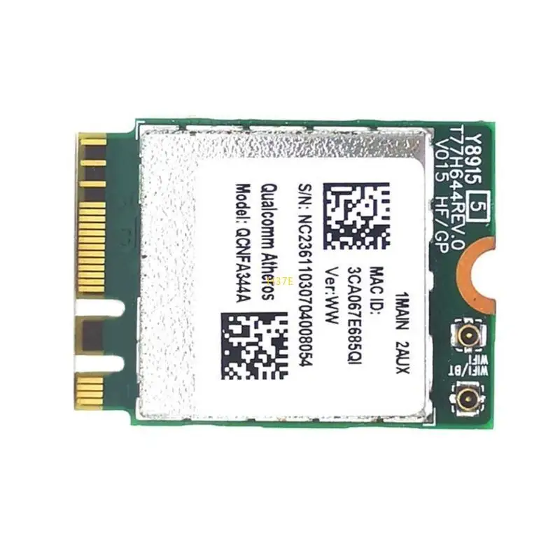 

QCNFA344A 5 ГБ двойной диапазон 1200 Мбит / с беспроводной сетевой карты 802.11AC BT4.1 Ngff- Wi-Fi