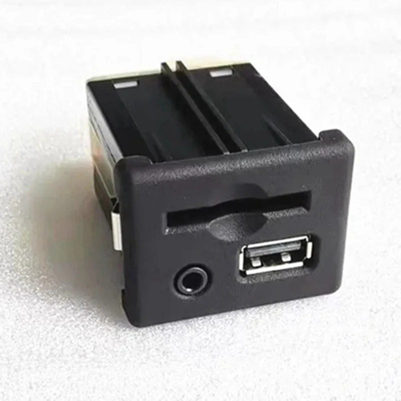 Carro USB SD Card e soquete AUX, adaptador de conector de linha, fácil de usar, Vauxhall Insignia A, Zafira C, 3.5mm, 20942160, 20868796