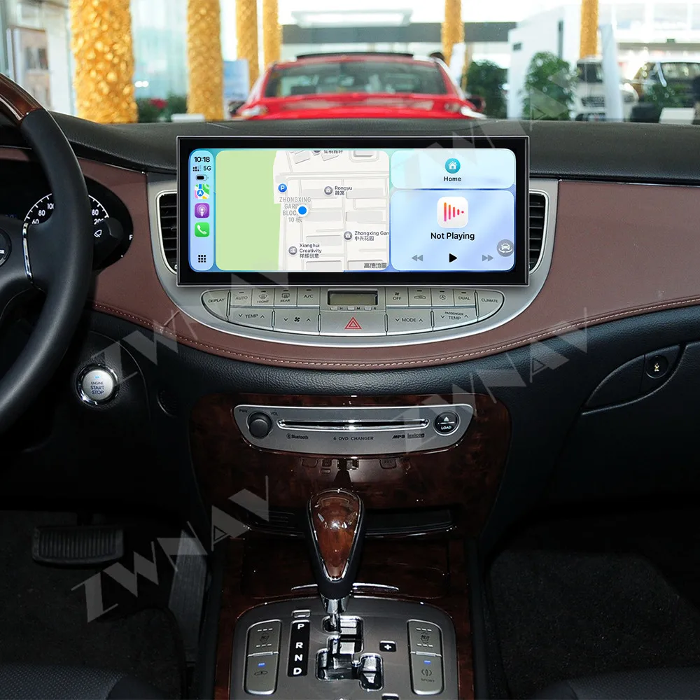 15.8” For Hyundai Genesis 2008-2013 Android 15.0 touch screen GPS navigation carplay multimedia player radio wireless head unit