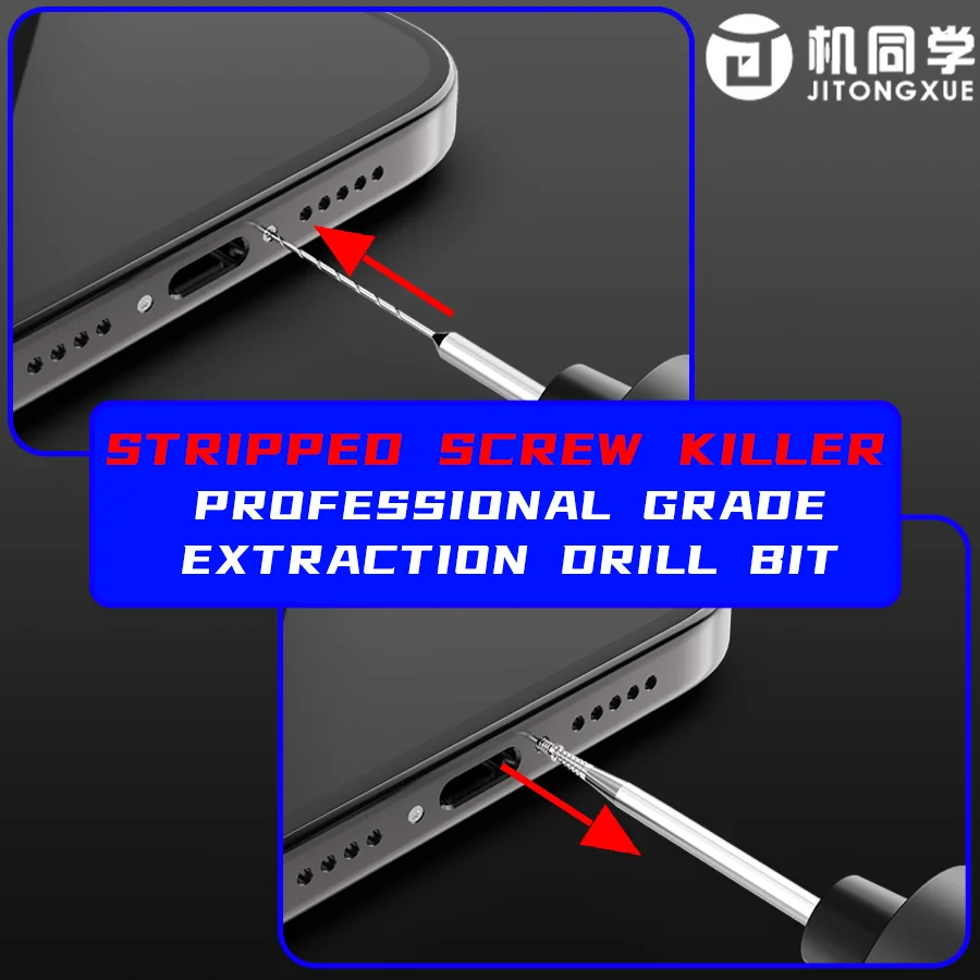 JTX SK-1 Alloy Piercingand Sliding Drill Bit Used for Quickly Remove The Stripped Thread Scred Polishing Pen Grinding Repair Too